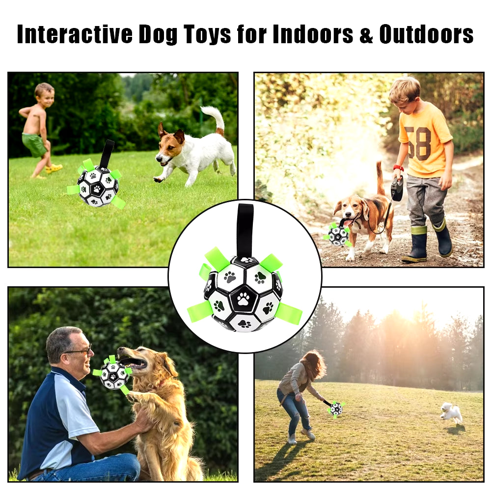 Pelota de Fútbol Interactiva para Perros