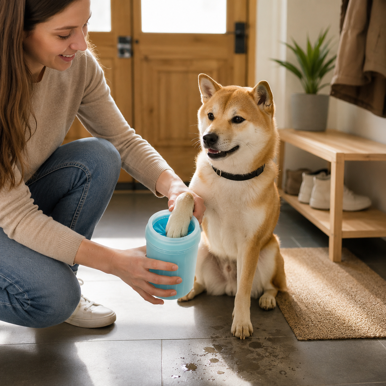 Limpiador de Patas para Perros