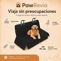 Funda Protectora para Viajes con Perros: Asiento Trasero