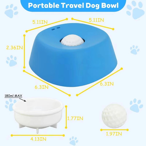Bebedero Antiderrames para Perros y Gatos