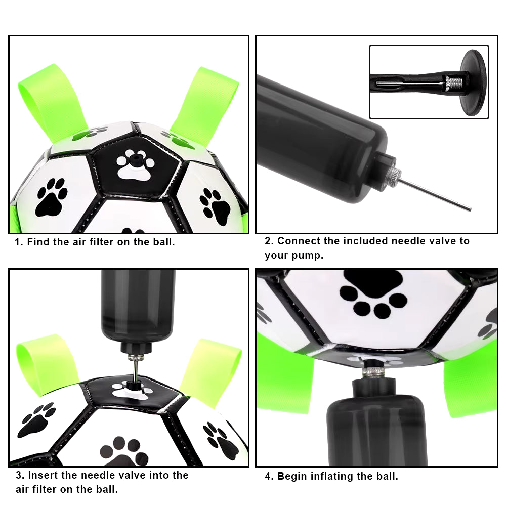 Pelota de Fútbol Interactiva para Perros